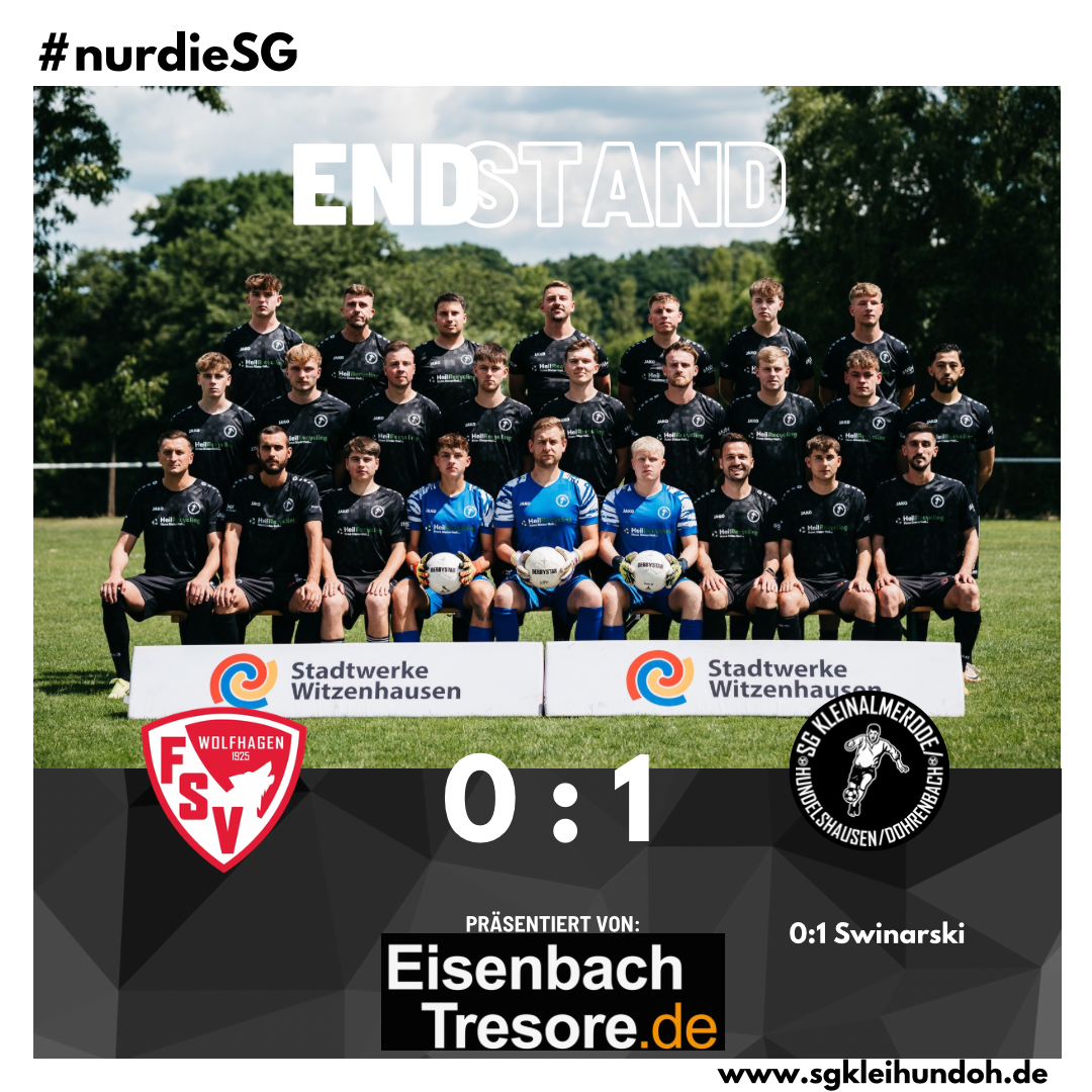 Du betrachtest gerade +++ Turnaround in Wolfhagen auf Asche +++