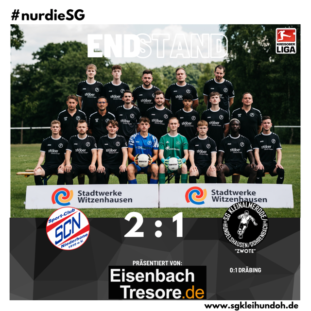 Mehr über den Artikel erfahren +++ Zwote gibt Punkt aus der Hand +++