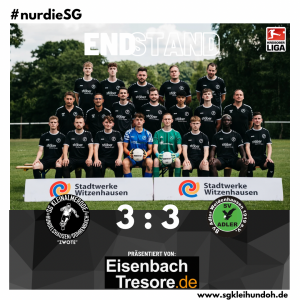 Mehr über den Artikel erfahren +++ Reserve startet mit Remis +++